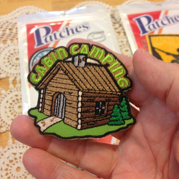 Crafts bundle, embroidered outdoorsy sew-on & iron-on patches - Picture 4 of 8